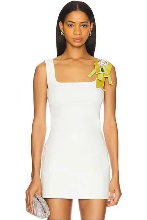 AREA Crystal Bow Tank Top in . Size M, S, XS.