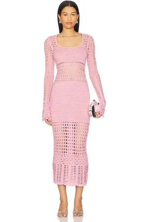 Retrofete Airie Dress in Pink,Rose. Size M, S, XS, XXS.