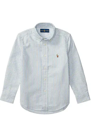 Ralph Lauren Kids Long-Sleeve Button-Down Sport Shirt in . Size 4.