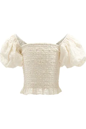 Bardot Kids Ashlyn Broderie Top in . Size 6, 7.