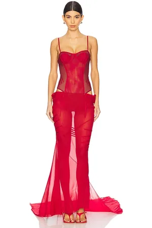 The Attico Long Dress in . Size 38.