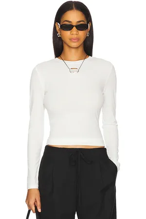 ANINE BING Jo Long Sleeve Tee in . Size M, S, XS.