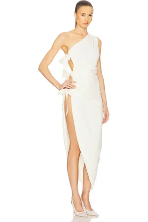 Helsa The Seline Dress With Bows in . Size M, S, XL, XS, XXS.
