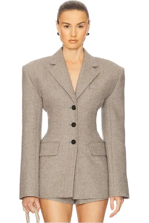 Helsa The Tweed S Curve Blazer in . Size S, XS.