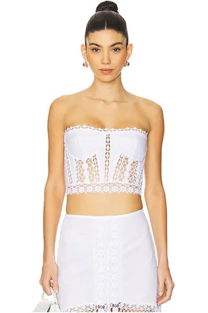 CHARO RUIZ IBIZA Azal Bustier Top in . Size M, S, XS.