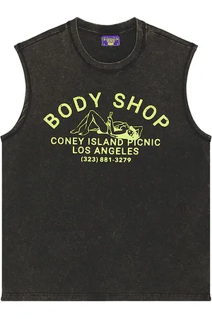 Coney Island Picnic Body Shop Muscle Tank in . Size M, S, XL/1X.
