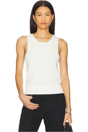 EAVES Lavanda Sleeveless Knit Top in . Size M, S, XL, XS, XXS.