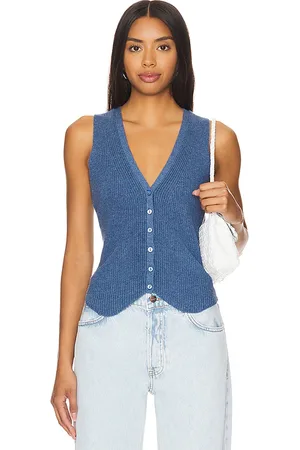 AUTUMN CASHMERE Shaker Vest in . Size XS.