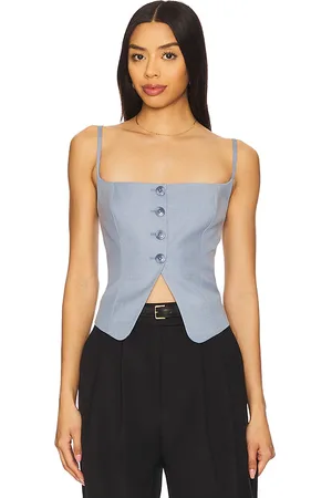 GOOD AMERICAN Twill Suiting Camisole in . Size M, S, XS, XXL/2X, XXXXL/4X.