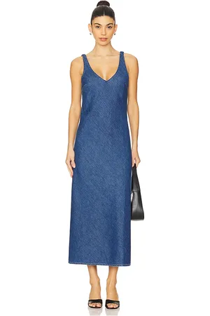 LnA Denim V Slip Dress in . Size S, XS.
