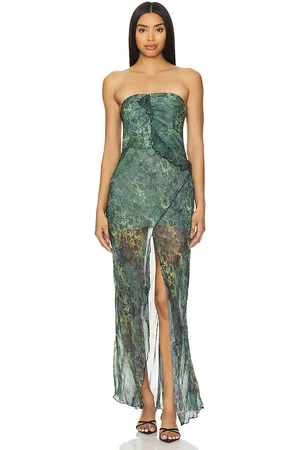Bec & Bridge Opal Strapless Maxi Dress in . Size 14/XL.