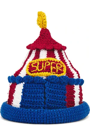 KIDSUPER STUDIOS Circus Crochet Bucket Hat in .