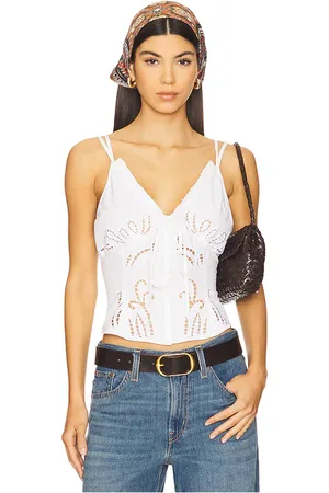 Free People Sweet Sammi Eyelet Top in . Size M, S, XL.