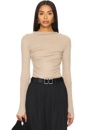 ENZA COSTA Cashmere Twist Top in . Size L, XS.