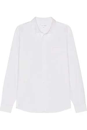 Vintage Summer Linen Long Sleeve Shirt in . Size XXL/2X.