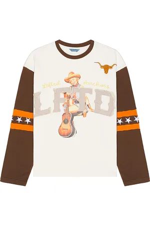 LIFTED ANCHORS Belle Athletic T-Shirt in . Size M, S, XL/1X.