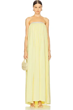 Rowen Rose Strapless Maxi Dress in . Size 36/2, 38/4.
