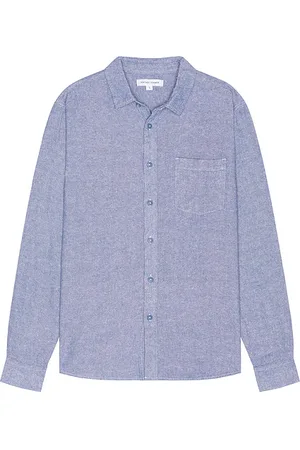 Vintage Summer Linen Long Sleeve Shirt in . Size M, S, XXL/2X.