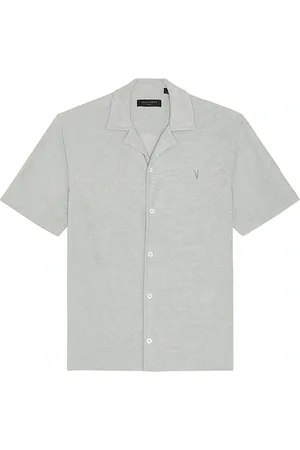 AllSaints Felix Button Down Shirt in . Size M, S, XL/1X.
