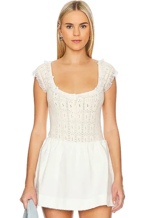 For Love & Lemons Daniela Bodysuit in . Size M.