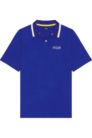 Malbon Golf Grasse Pique Polo in in . Size S, XL/1X.