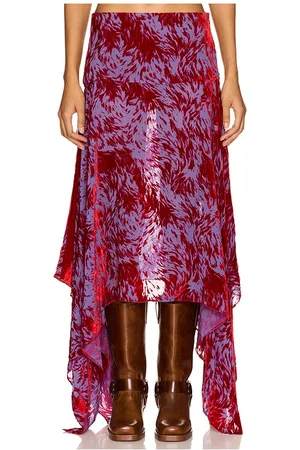 Masha Popova Handkerchief Skirt in . Size 28.