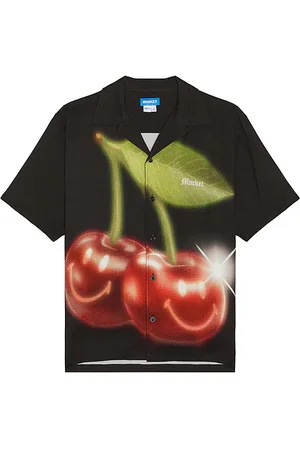 MARKET Smiley Cherries Button Up Shirt in . Size M.