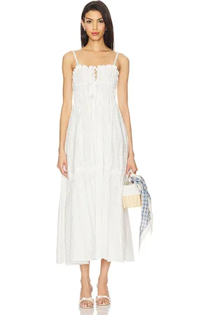 yuhan wang Floral Embroidered Dress in . Size M, S.