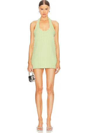SIEDRES Nans Halterneck Knit Mini Dress in . Size S.