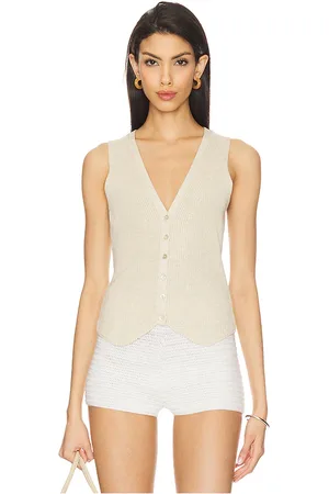 AUTUMN CASHMERE Shaker Vest in . Size M, S, XS.
