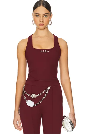 AREA Nameplate Racerback Tank Top in . Size XS.