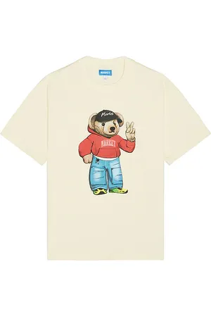 MARKET Fit Check Bear T-Shirt in . Size M, S, XL/1X.