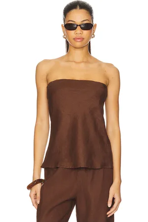 Donni. X REVOLVE The Linen Tube Top in . Size XS.