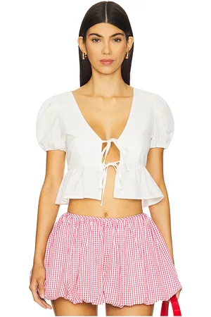 MORE TO COME Shiloh Puff Sleeve Top in . Size M, S, XL, XS, XXS.
