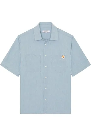 Maison Kitsuné Relaxed Short Sleeve Shirt in . Size M, S.