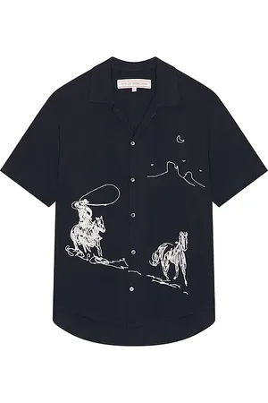 One Of These Days Into The Distance Camp Shirt in . Size M.