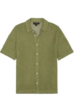 AllSaints Munroe Button Down Shirt in . Size M, S, XL/1X.