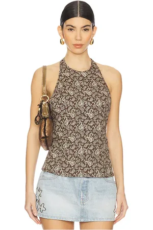 EB DENIM X REVOLVE Iris Top in . Size M, S.