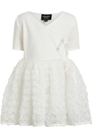 Bardot Kids Andi Rosette Dress in . Size 2yr, 3yr.