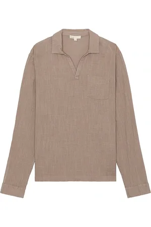 ONIA Gauze Popover Shirt in . Size M, S.