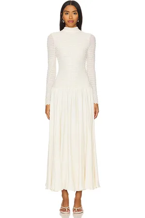 SIEDRES Feja Open Back Midi Dress in . Size 38.