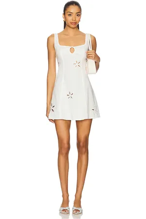 SNDYS Flora Mini Dress in . Size M, S, XL.