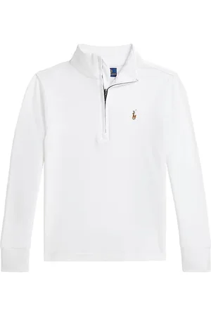 Ralph Lauren Kids Long Sleeve Half Zip Pullover in . Size 3, 5.