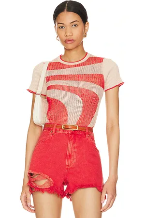 AUTUMN CASHMERE Graphic Baby Tee in . Size XS.