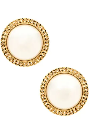 Rowen Rose Oversized Pearl Earrings in .