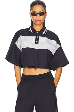 We11 Done Cropped Polo Top in . Size L, S, XS.