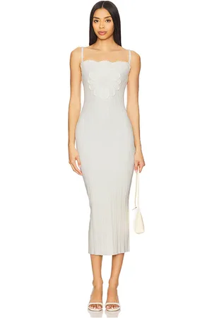 LPA Amara Midi Knit Dress in . Size M, S, XL, XS, XXS.