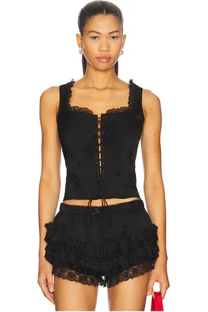 For Love & Lemons Lana Bustier in . Size S, XS.