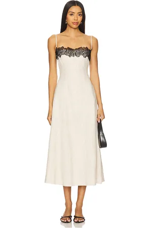 Tularosa Jia Midi Dress in . Size M, S, XL, XS.