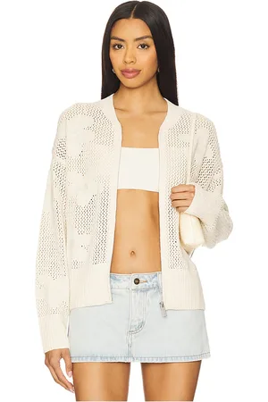 Sanctuary Flower Pop Open Stitch Jacket in . Size XL, XXL.